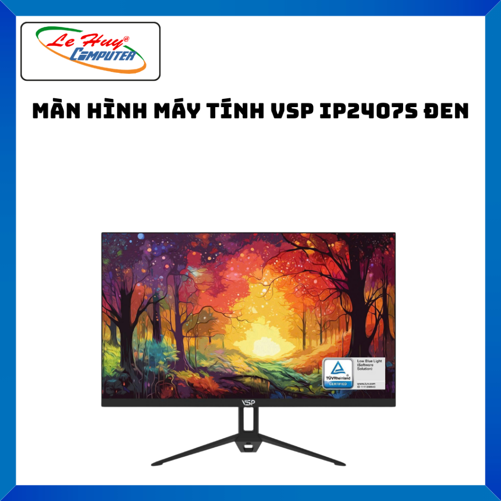 Màn Hình Máy Tính VSP IP2407S Đen (23.8inch/ IPS/ 144Hz/ VGA/ HDMI/ 1ms) - Hàng Chính Hãng