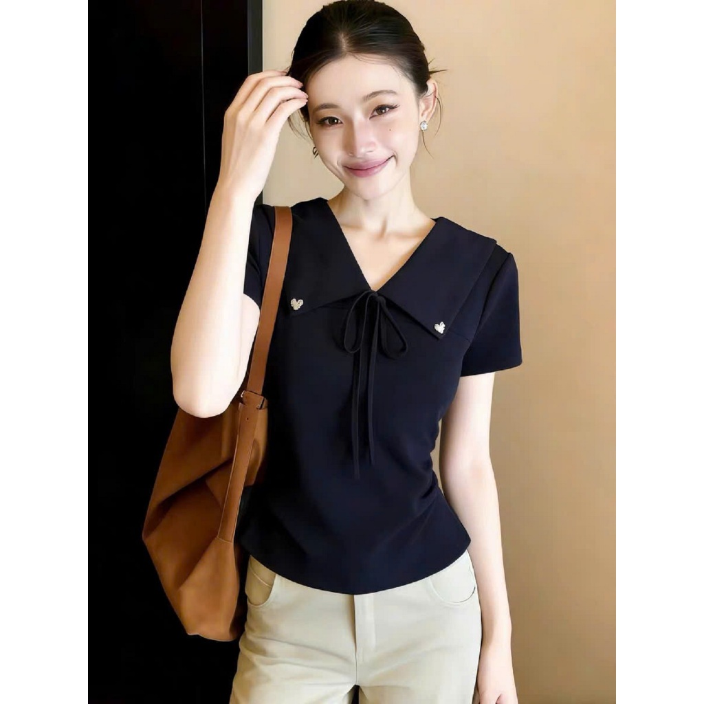 Áo Bigsize Nữ Tú Mỡ Áo Bigsize Thiết Kế Thun Cột Nơ Đi Chơi Đi Tiệc Đủ Size 45-80kg AT0139 | BigBuy360 - bigbuy360.vn