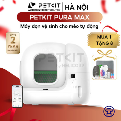 [New 2026] Máy vệ sinh cho mèo PETKIT Pura Max 2026 Thiết Kế Nâng Cấp Tăng Hiệu Quả Hoạt động