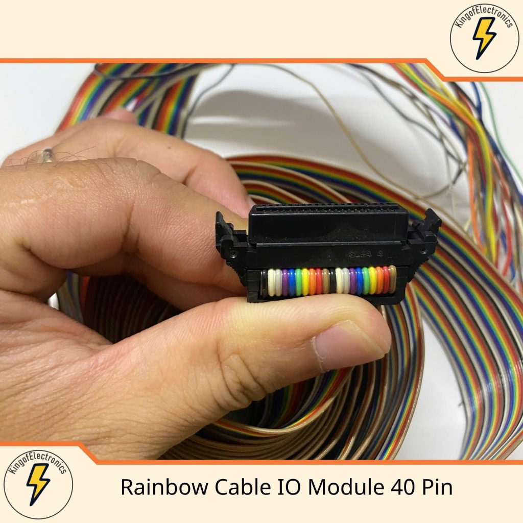 [Rainbow Cable IO Module 40 Pin , 1 đầu để không 2m] Điều Khiển Servo.