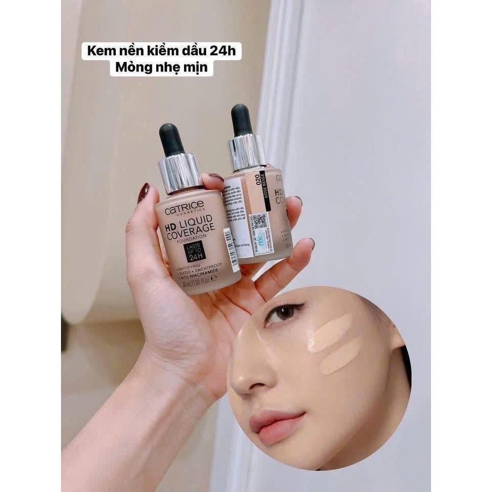 Kem nền Catrice 24h