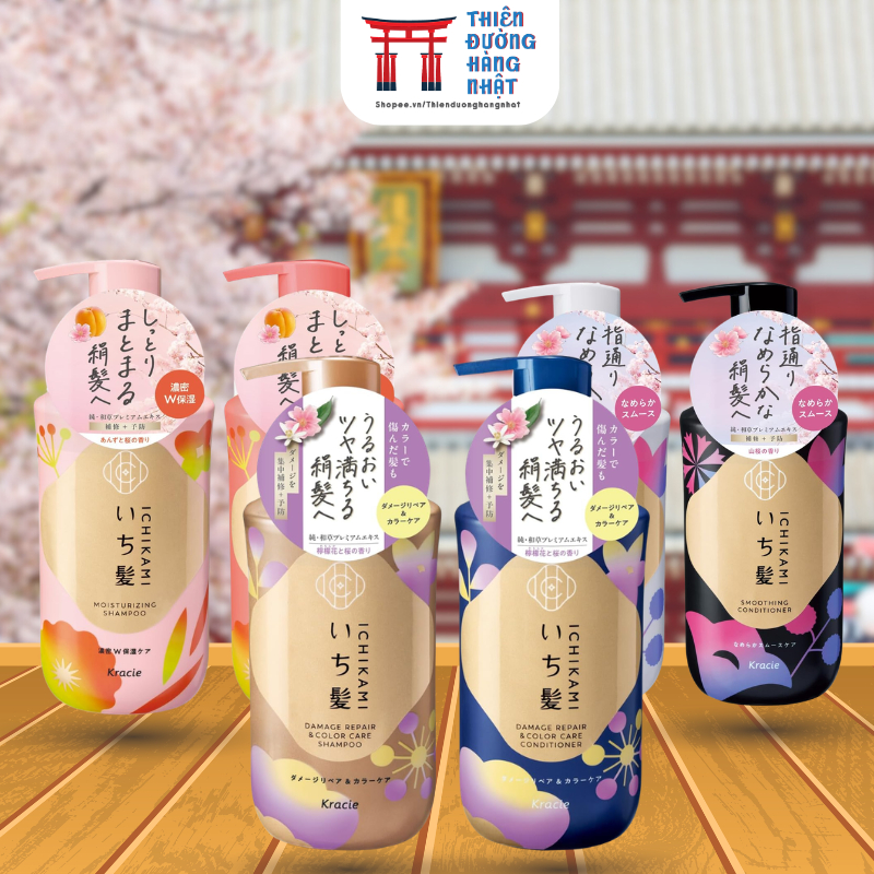 Dầu gội ichikami Nhật Bản