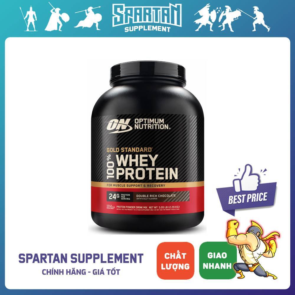 Optimum Nutrition Gold Standard 100% Whey Protein Powder - Sữa Phát Triển Cơ Bắp