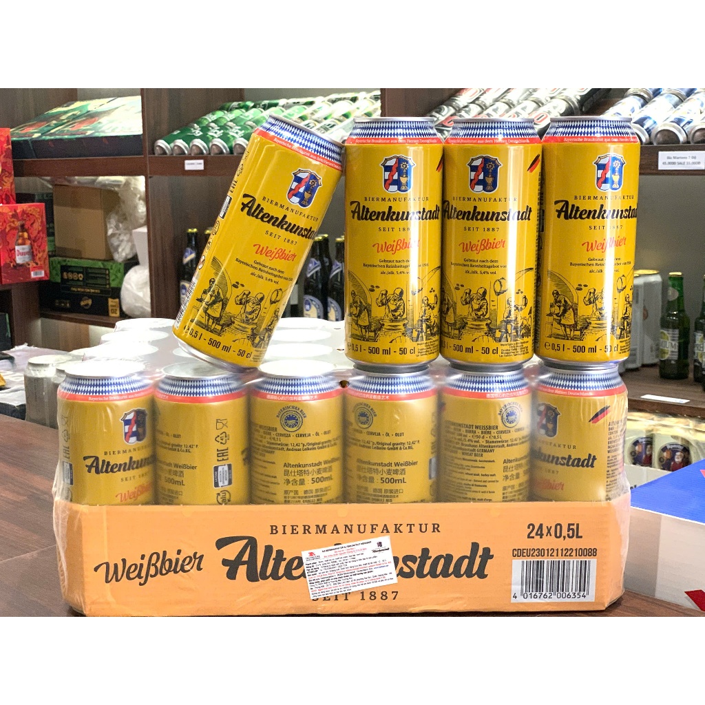 Bia Altenkunstadt Weibbier 5.4%, Bia Đức