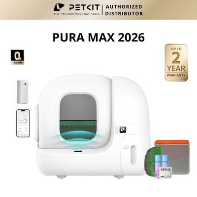 [NEW 2026] Máy Vệ Sinh Cho Mèo Tự Động PETKIT Pura Max 2026 - Puramax 2
