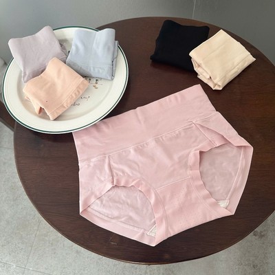 Combo 3 Quần Lót Cotton Thông Khí Cạp Cao QCCC Freesize 55-65kg QL5506 Nội Y Bebhipi
