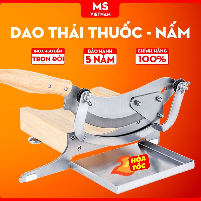 💥 Dao Thái Dược Liệu Đa Năng – Cắt Nấm, Thuốc Bắc, Linh Chi Siêu Bén – BH 5 Năm ✨