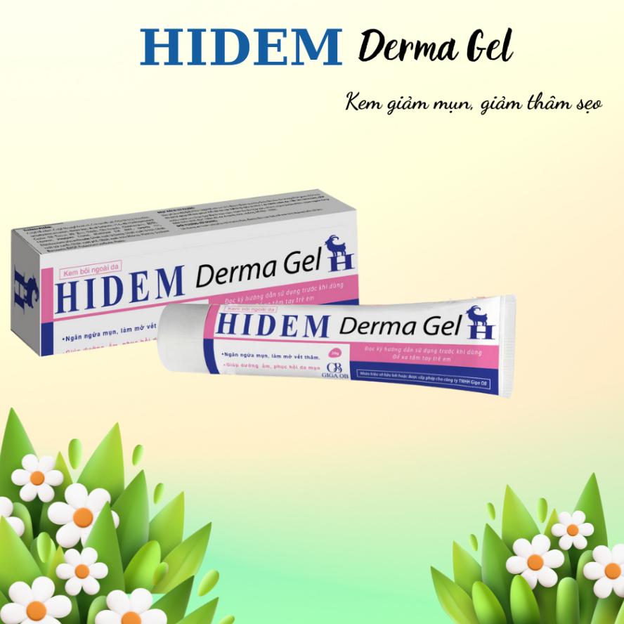 Hidem Derma Gel tuýp 20g GIGA ĐỨC