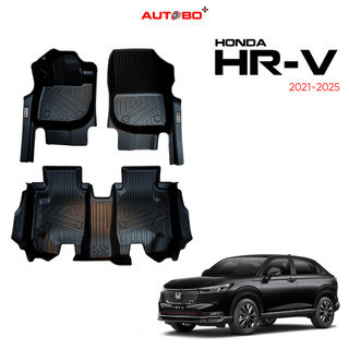 Thảm Lót Sàn Ô Tô TPE Cao Cấp Honda HRV 2021 - 2026 TRÀN VIỀN BẬC CỬA Không Thấm Nước, Không Mùi