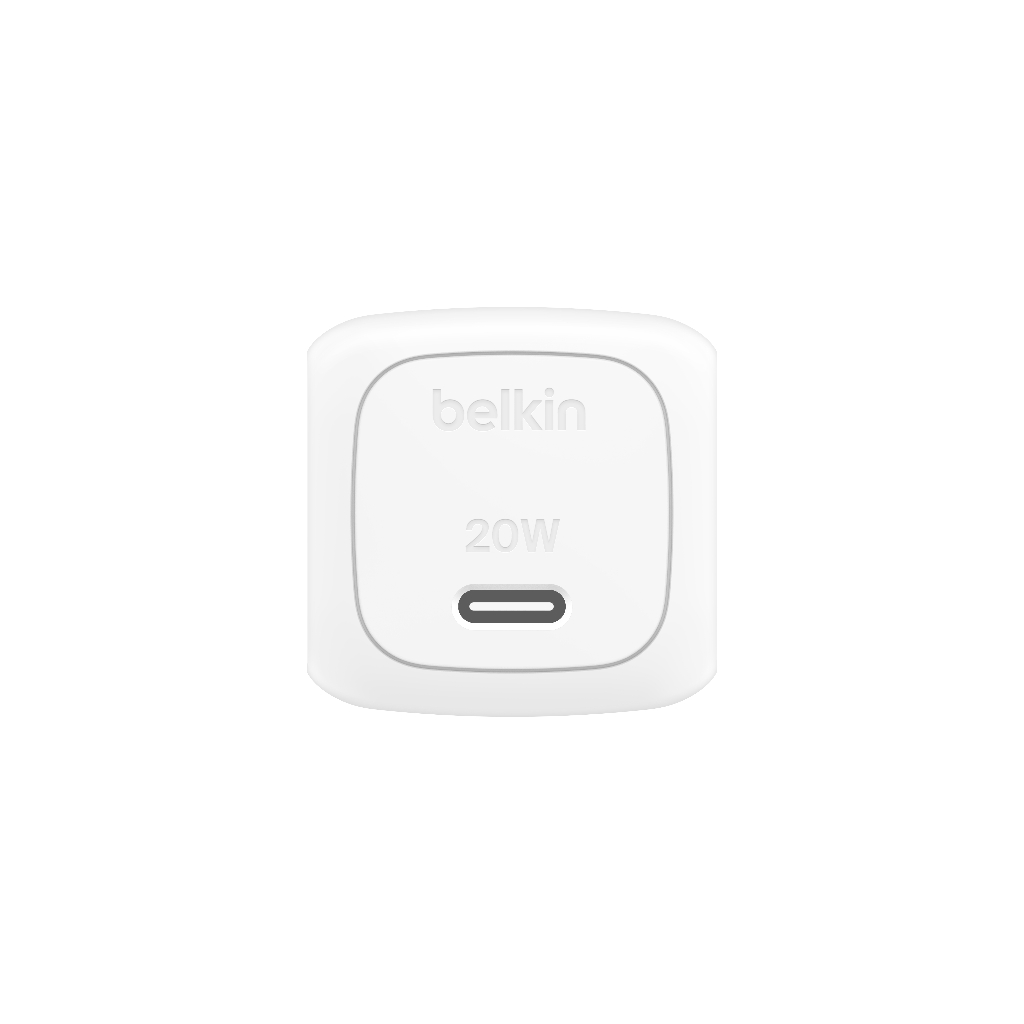 Củ sạc nhanh Belkin 20w / 30w chuẩn PD PPS  nhỏ gọn 1 cổng USB-C an toàn cho iPhone series bảo hành 2 năm | BigBuy360 - bigbuy360.vn
