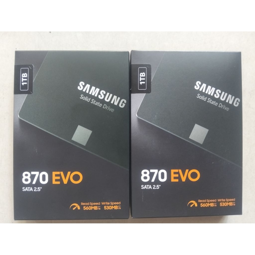 Ổ cứng gắn trong SSD Samsung 870 EVO 1TB SATA III 2.5 inch (MZ-77E1T0BW)