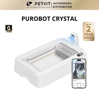 Máy Vệ Sinh Tự Động Cho Mèo PETKIT Purobot Crystal Duo