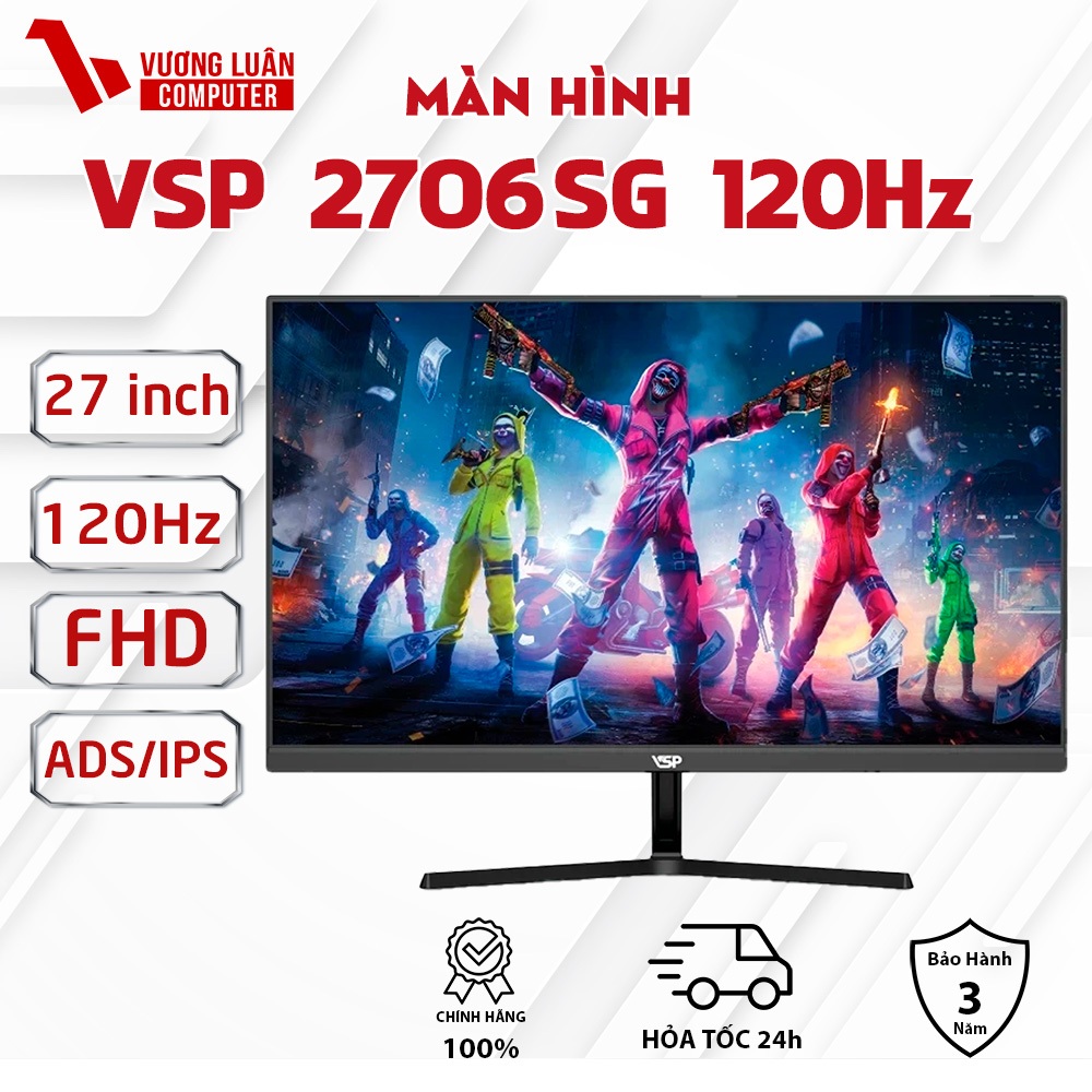 Màn hình văn phòng VSP IP2706SG | 27 inch, FHD, IPS, 120Hz Chính hãng FULL.VAT
