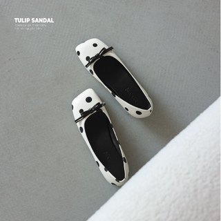 NALYN - GIÀY TULIP DA THẬT MÀU TRẮNG