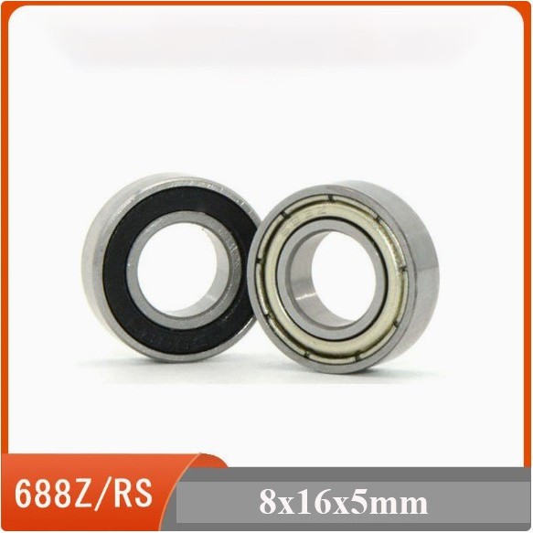 👉 Vòng Bi 688Z / 688RS (8x16x5mm) – Bạc Đạn Mini Thép Chịu Lực, Quay Êm, Kín Bụi, Độ Bền Cao
