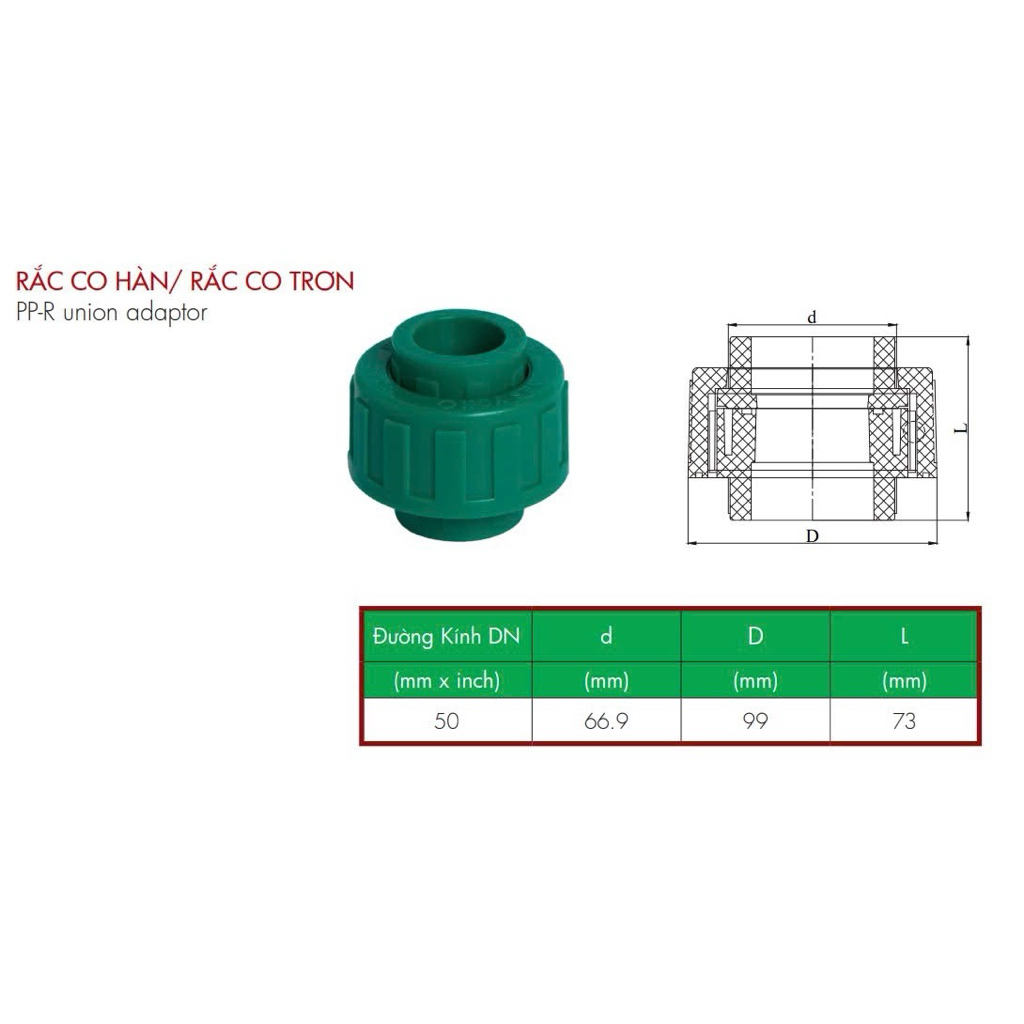 [Chính hãng] HOA SEN D25 Rắc co ,Chánh hàn PPR Hoa Sen/Rắc co nhựa,Chánh PPR chống tia UV Hoa Sen