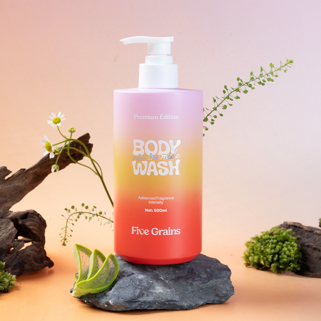 Sữa tắm Five Grains Niacinamide Body Wash 500ml