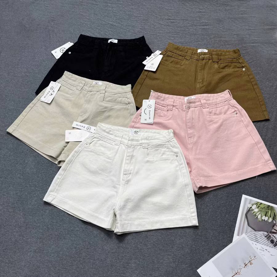 Quần Short Nữ Kaki FMSTYLE Basic Túi Viền Năng Động Mặc Hằng Ngày Dễ Mix Đồ 26010979