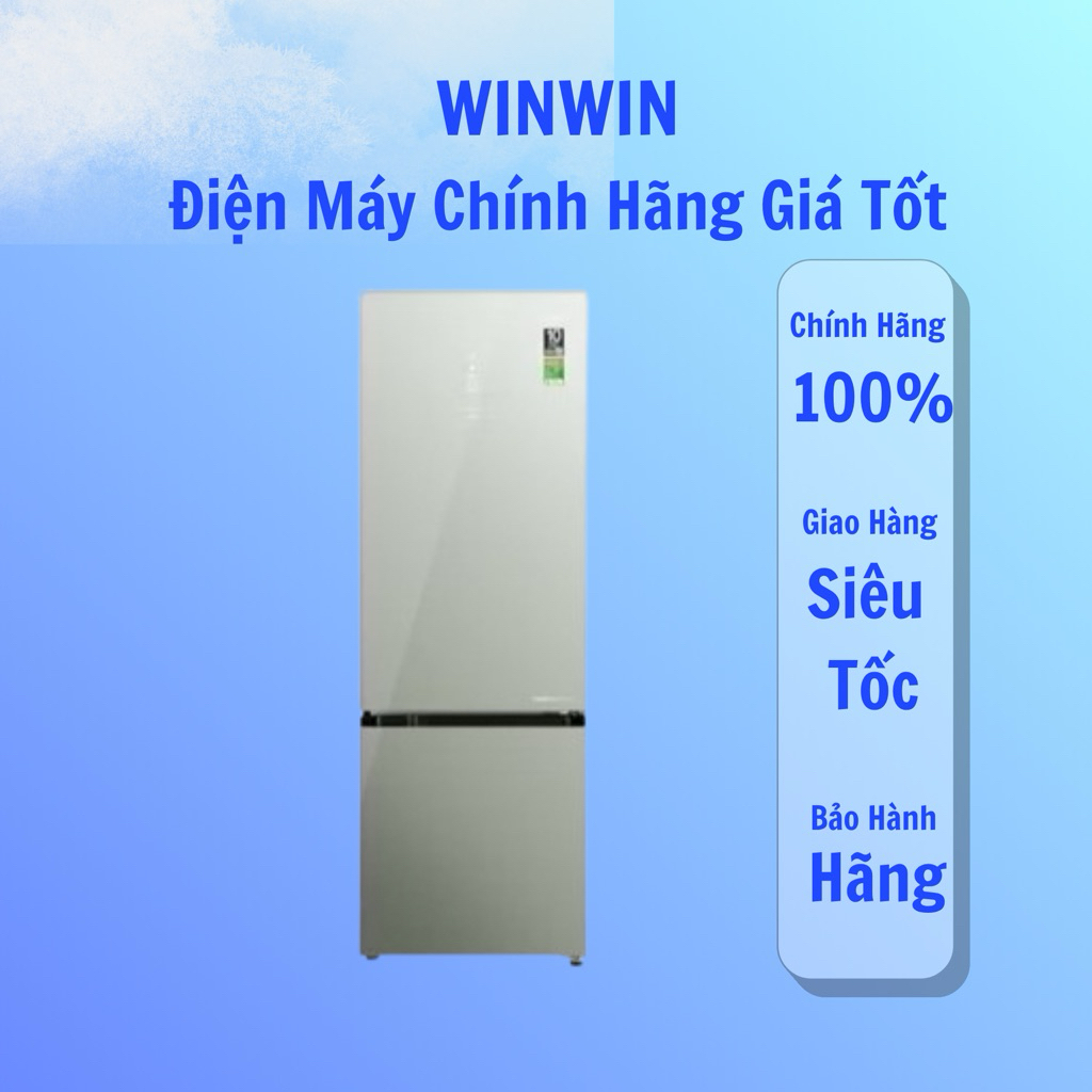 Tủ lạnh Aqua Inverter ngăn đá dưới 324 lít AQR-B380MA(GM)