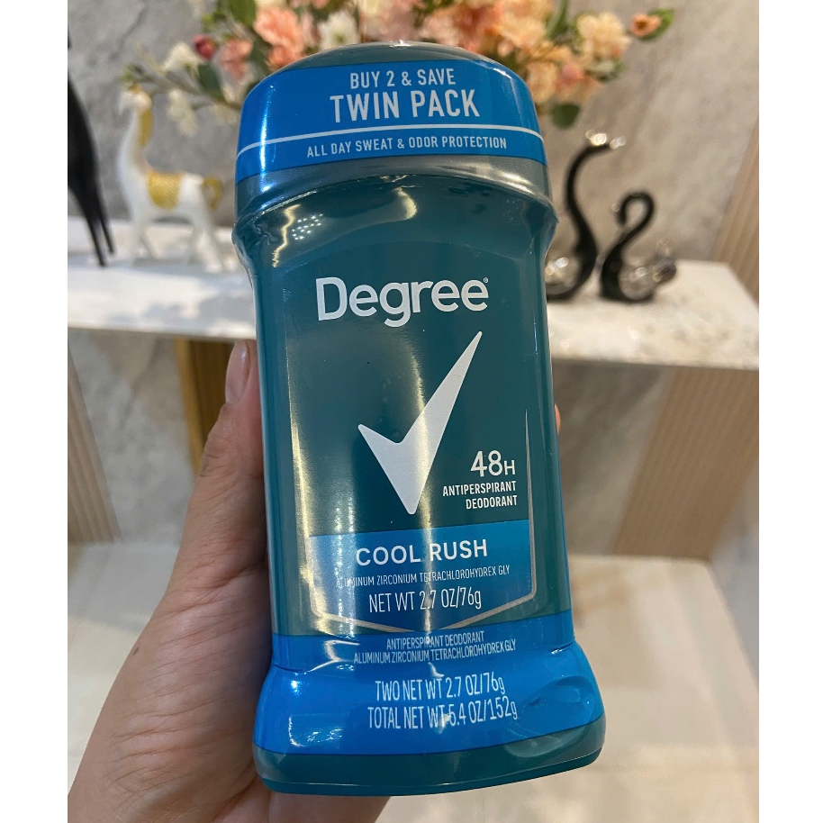 Lăn khử mùi nam Degree Men Cool Rush 76g của Mỹ