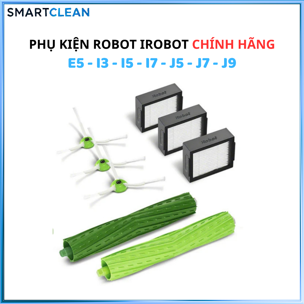 Phụ kiện robot hút bụi iRobot I7 | I7 Plus | J7 | J7 Plus | J9 | J9 Plus _ CHÍNH HÃNG