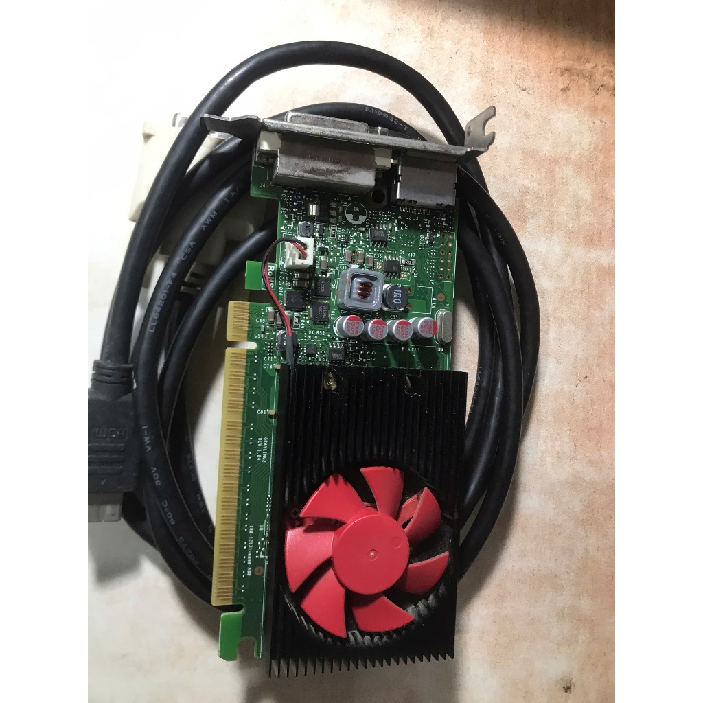 CARD ĐỒ HOẠ RỜI CHƠI GAME NVIDIA GEFORCE GT730 2GB 64BIT DDR5 FORM BÉ KÈM DÂY DVI TO HDMI