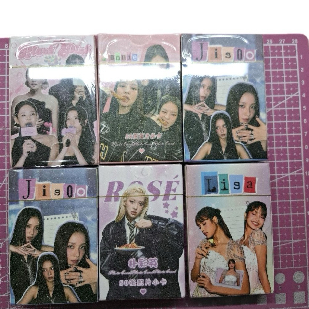 Lomo phản quang card BLACKPINK - Jisoo, Rosé, Lisa - 50 Chi Tiết