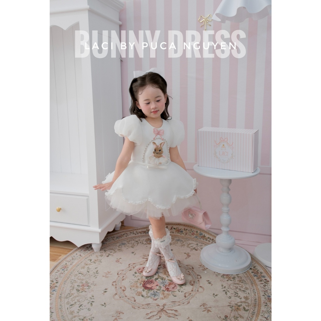 Váy Công Chúa Bunny Bé Gái Laci Kids