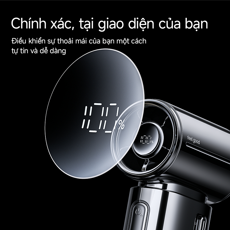 【Mới】Quạt cầm tay mạ điện JisuLife 9S mini gió mạnh pin bền nhẹ dễ mang theo dùng văn phòng du lịch ngoài trời | BigBuy360 - bigbuy360.vn