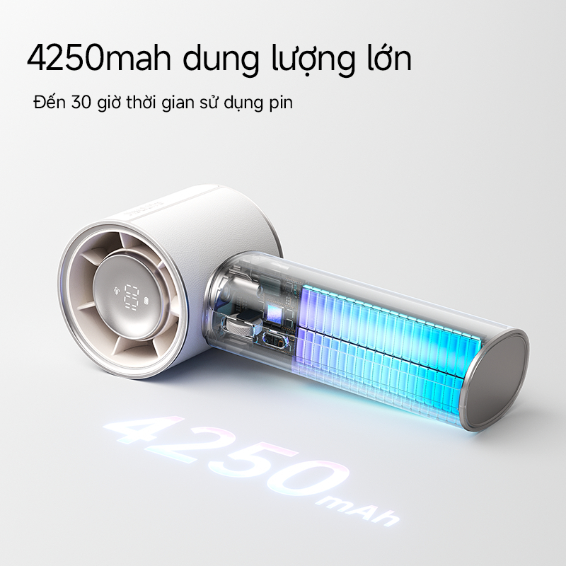【Mới】Quạt cầm tay JisuLife Pro1 Mini gió mạnh pin dài màn hình LED quạt để bàn di động thêm tinh dầu/nước hoa | BigBuy360 - bigbuy360.vn