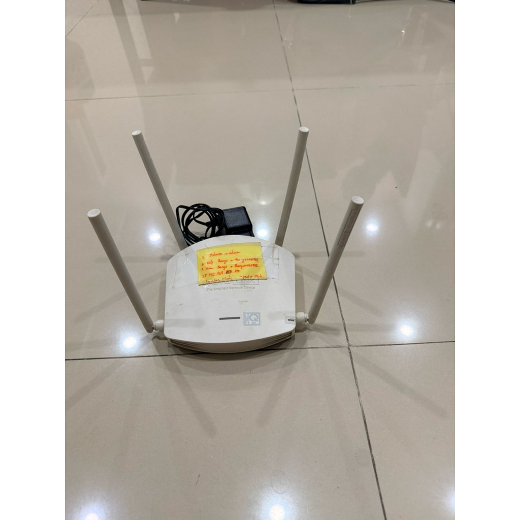 N600R - Router Wi-Fi chuẩn N 600Mbps - TOTO LINK (đã qua sử dụng còn dùng rất tốt, kèm adaptor và dâ