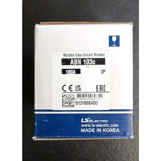 ABN103C, MCCB LS ABN103C 100A 3P 22kA