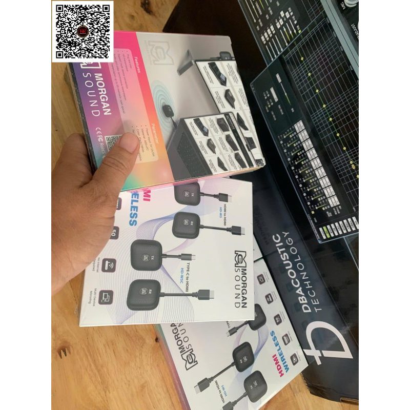 HDMI Không Dây MORGAN SOUND HD-W5/W5C Chính Hãng – Truyền Tín Hiệu HDMI Không Dây, Ổn Định, Full HD