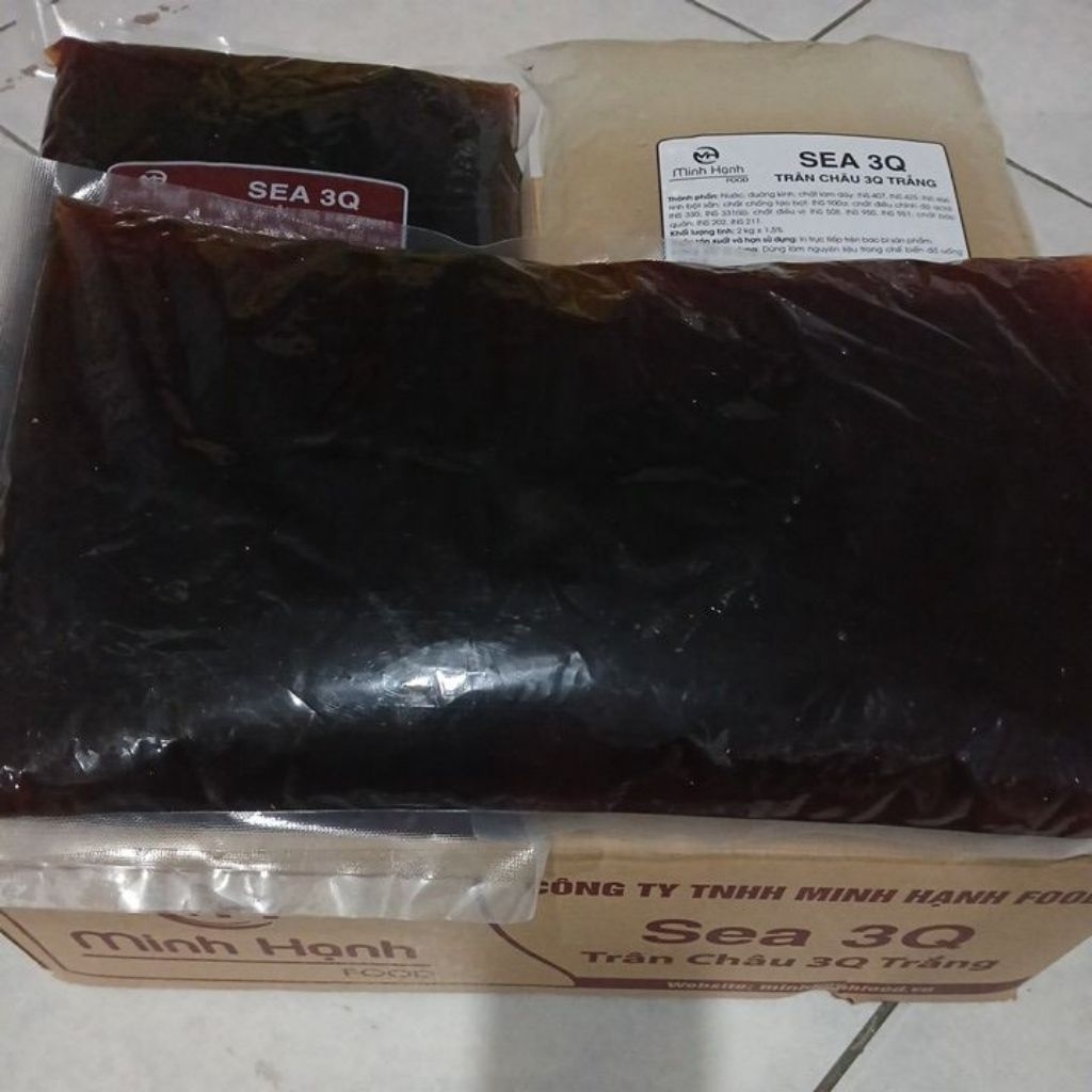 BÁN SỈ 2 KG TRÂN CHÂU ĐEN,TRẮNG ,TRÂN CHÂU 3Q ,SEA 3Q MINH HẠNH FOOD.