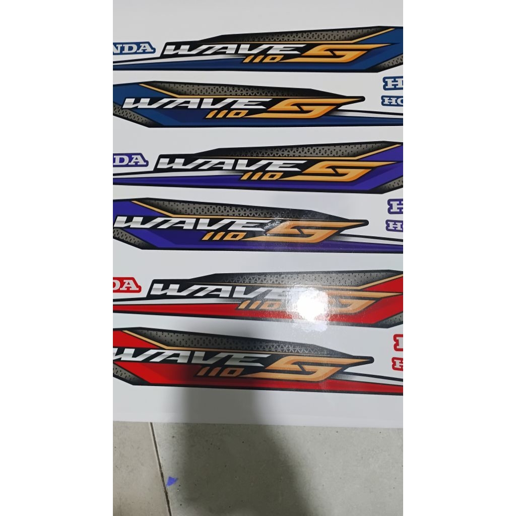 tem wave 110 NCX candy 3 lớp
