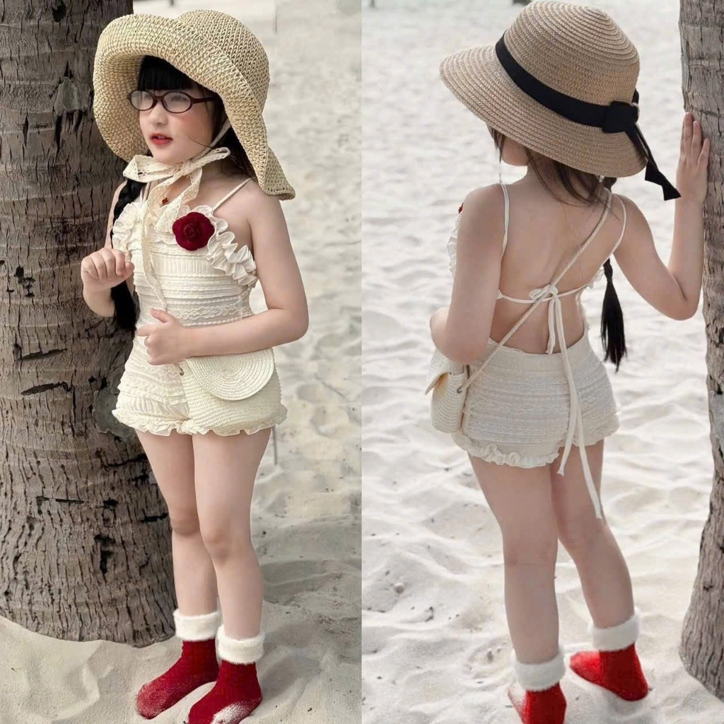 Jumpsuit Cho Bé, đồ bơi bé gái, bodysuit cho bé gái, bikini trẻ em cho bé gái, đồ bơi cho em bé gái 