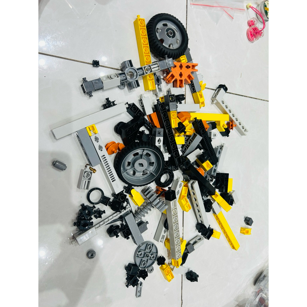 Đồ chơi lắp ráp Mô hình xe công nghiệp Engino Inventor 1234 - Engino Inventor Industrial Part lẻ Ran