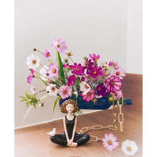 Tượng Cô Gái Yoga Decor – Chút Bình Yên Cho Tâm Hồn & Không Gian Sống Dona Home Decor