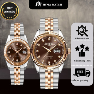 Đồng hồ cặp Carnival 8131G Dây thép Bảo hành 5 năm Hyma Watch