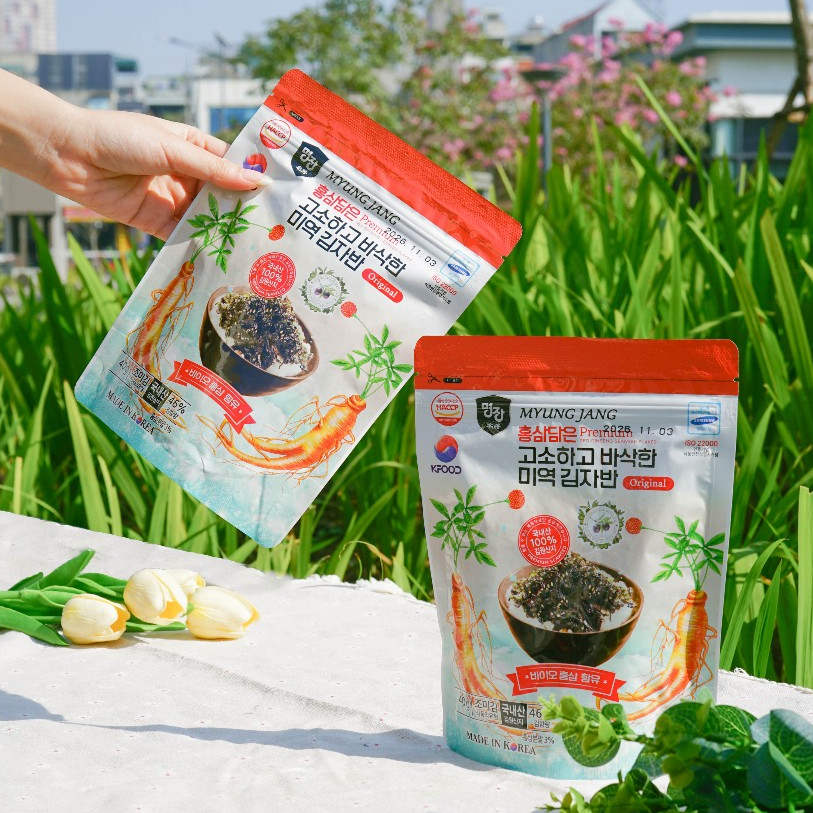 Rong Biển Hồng Sâm MYUNG JANG Hàn Quốc Gói 40g