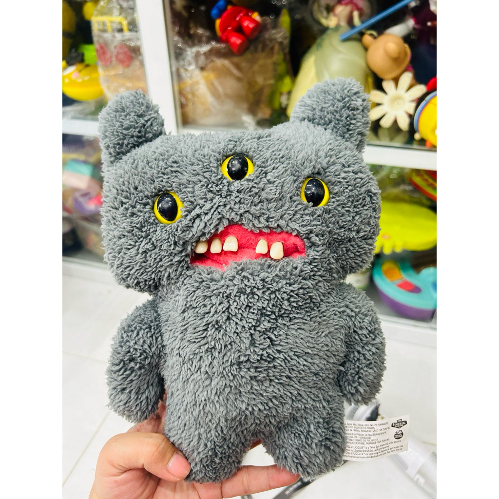 Mô hình bằng bông Fuggler Family Reek-O Ugly Monster with Mystery 12cm Baby Fugg Soft Toy