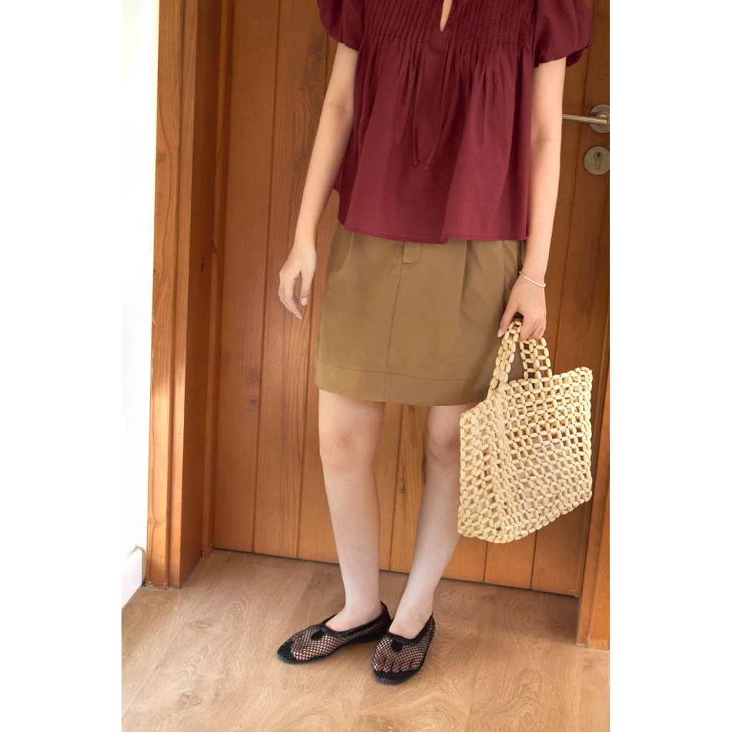 DOB - Chân váy nữ xếp ly phong cách Hàn | Pao Skirt | | BigBuy360 - bigbuy360.vn