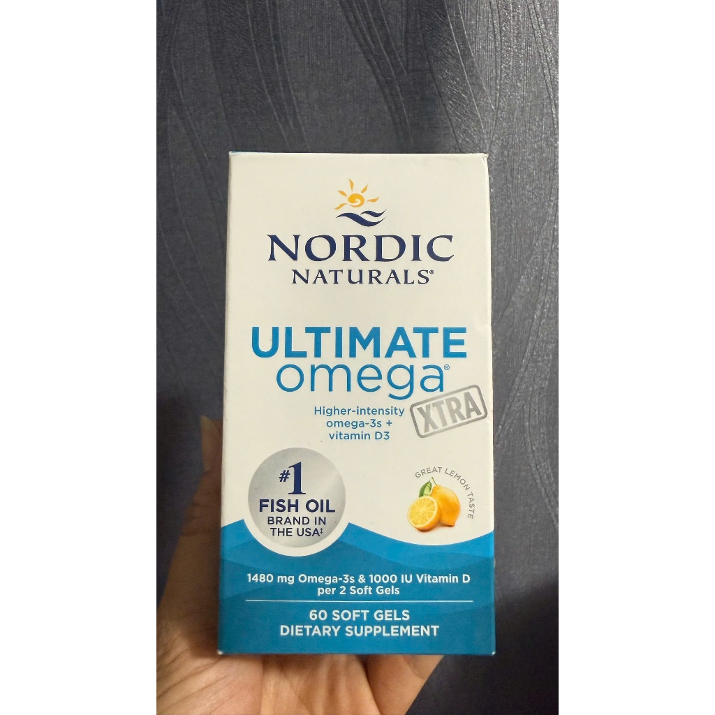 Nordic Naturals Ultimate Omega Xtra, Hàm lượng cao 1480mg của Mỹ