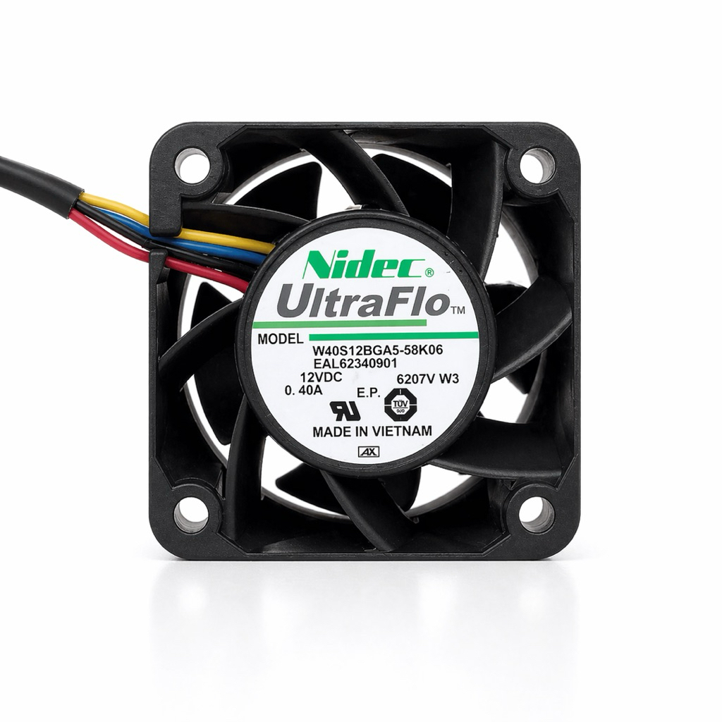 Quạt tản nhiệt phản lực 12v 0,40a 40x40x28mm