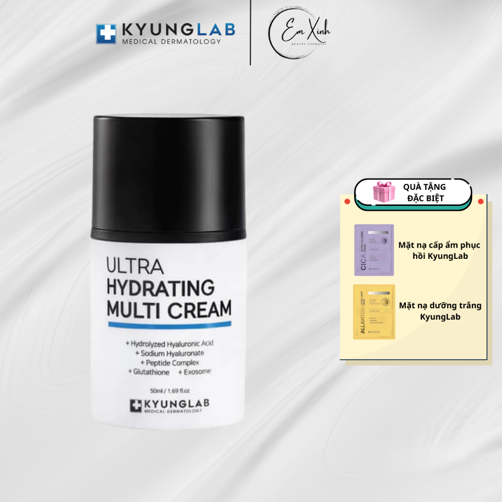 Kem dưỡng ẩm, cấp ẩm da, kem khóa ẩm, dưỡng da, phục hồi KyungLab Ultra Hydrating Multi Cream 50ml