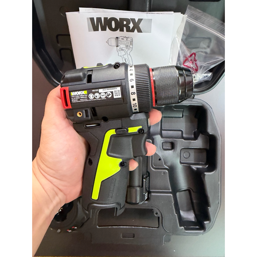 Khoan Worx WU135 bảo hành chính hãng