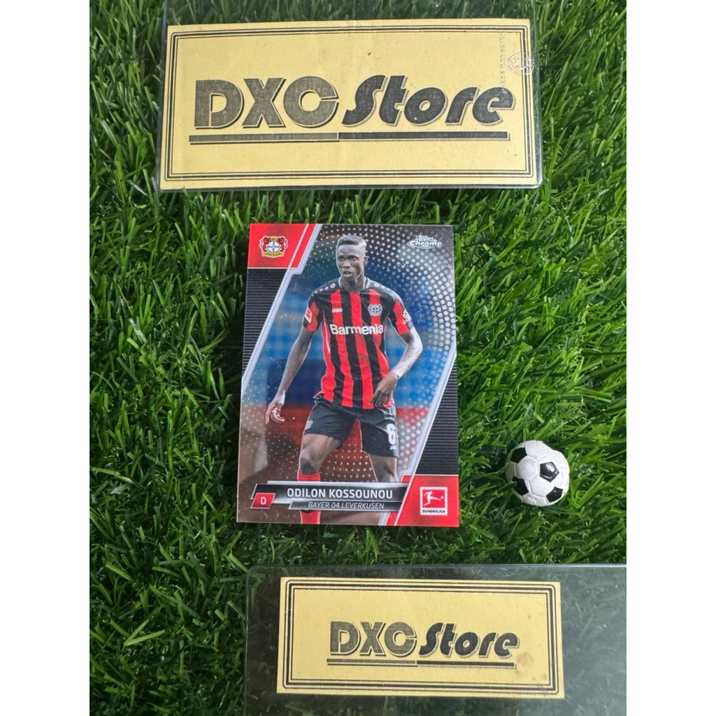 [ CHÍNH HÃNG ] - TOPPS CHROME BUNDESLIGA 2023 - ODILON KOSSOUNOU (BAYER 04 LEVERKUSEN)