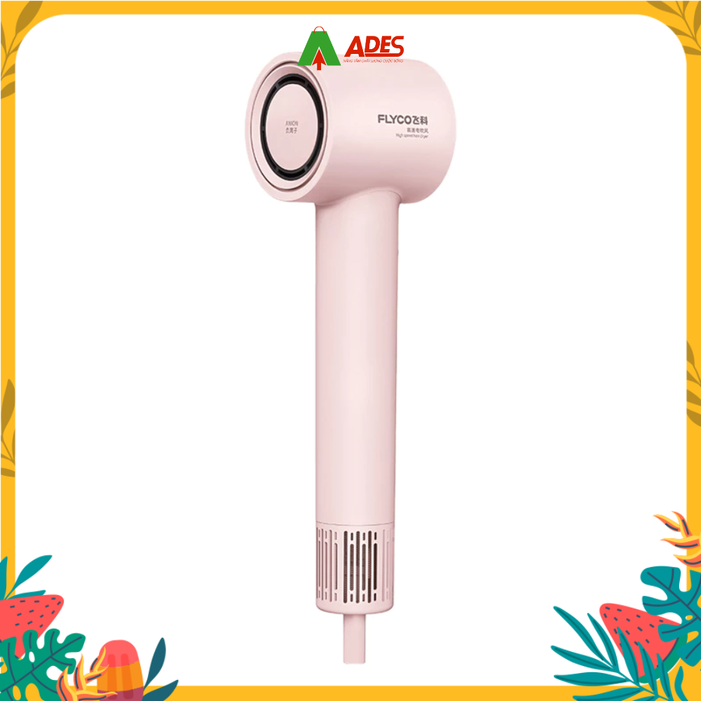 ✔️Máy Sấy Tóc Siêu Tốc Flyco FH6370 Sức Gió Siêu Bão Mang Theo 200tr Anion Kết Hợp Công Nghệ Sấy Lạn