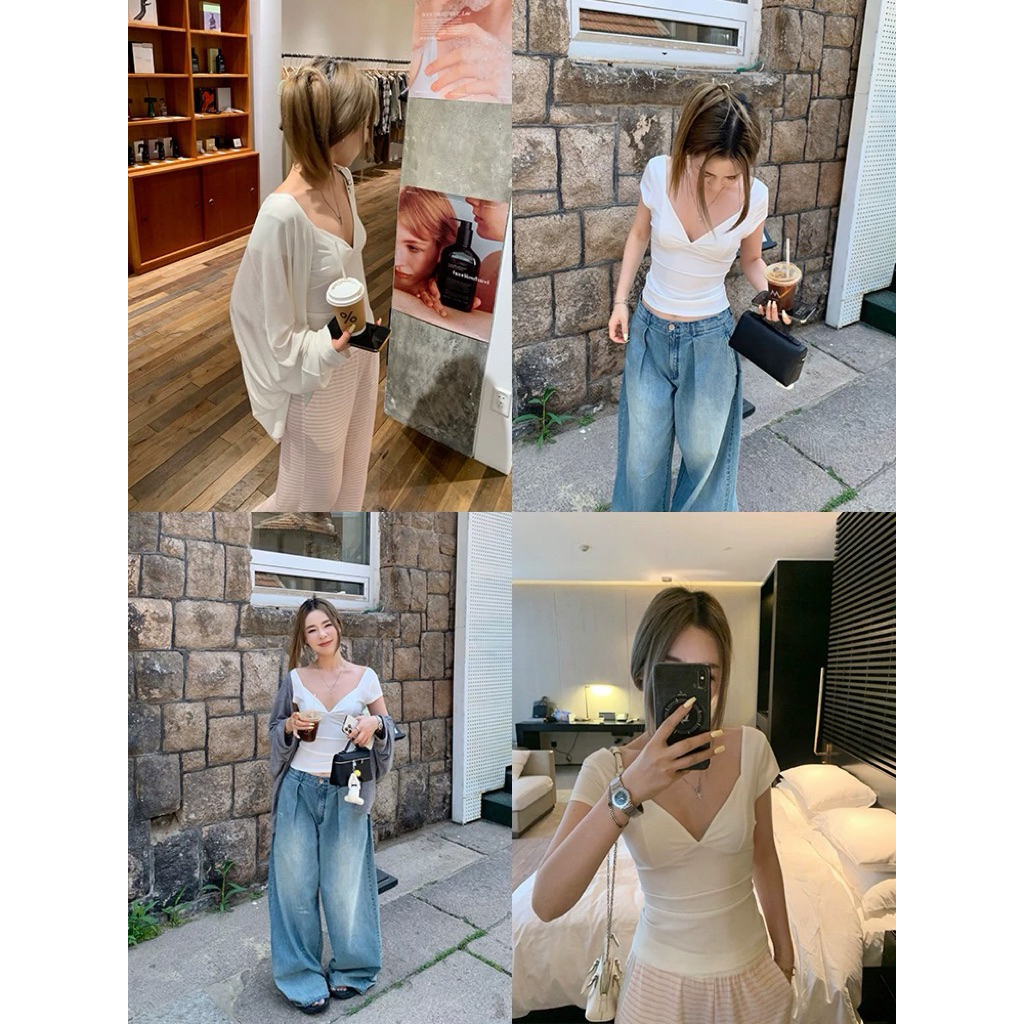 Áo Thun Berry Dáng Body Chất Cotton Zip Co Giãn ( Áo Cúp Ngực Berry) | BigBuy360 - bigbuy360.vn