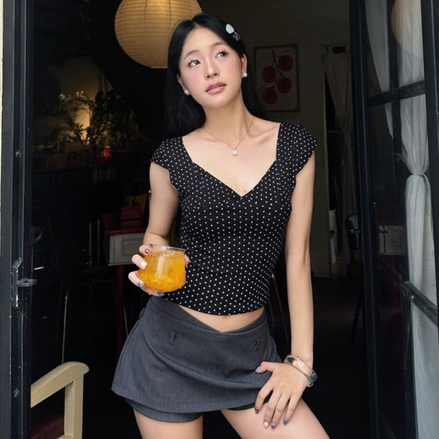 Áo Thun Berry Dáng Body Chất Cotton Zip Co Giãn ( Áo Cúp Ngực Berry) | BigBuy360 - bigbuy360.vn